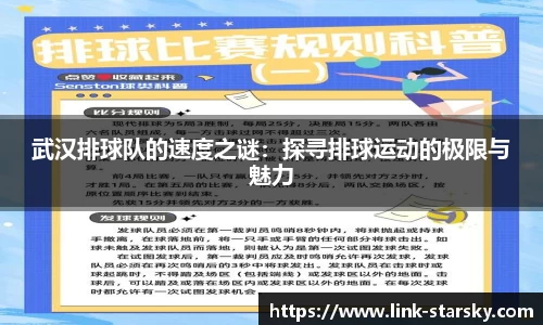 武汉排球队的速度之谜：探寻排球运动的极限与魅力