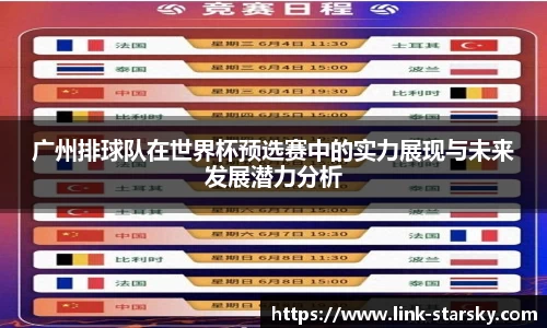 广州排球队在世界杯预选赛中的实力展现与未来发展潜力分析